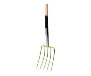 Floraworld floraworld Fourche à compost 210 mm 5 dents avec manche Longueur totale 1,39 m Quantité:1