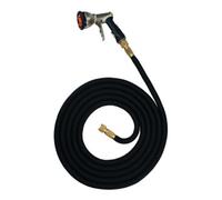Floraworld floraworld Tuyau d'arrosage extensible jusqu'à 15 m Comfort avec kit raccords laiton Quantité:1