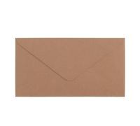 Florence Enveloppes 21 x 11 cm - Kraft - 100 pcs - 120 g/m² - Enveloppes Auto-Adhésives pour Faire Part de Mariage, Cartes Postales, Invitations, Cartes de Vœux