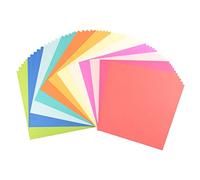 Florence Papier Cartonné Lisse - 30,5 x 30,5 cm - Summer - 17 x 5 feuilles - 216 g/m² - pour Scrapbooking, Carterie, Perforation et Faire Part de Mariage