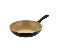 FLORINA AMVEGAN Poêle à frire en aluminium 28 cm I Haute durabilité I Revêtement céramique à l'huile d'olive I Facile à cuisiner et à rincer I Pour tous les types de poêles I Design original