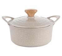 FLORINA, casserole en aluminium, modèle OSLO, 4,3 litres, diamètre 24 cm, avec revêtement antiadhésif en céramique