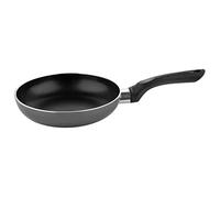 FLORINA MAJA Poêle à frire en aluminium - Diamètre : 18 cm - Poêle à induction - Revêtement anti-adhésif - Convient pour cuisinière à induction, cuisinière à gaz et cuisinière électrique (noire)