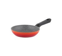 FLORINA Poêle à frire en aluminium de 18 cm de diamètre - Poêle universelle CHILI - Revêtement anti-adhésif imitation pierre - Induction point - Convient pour cuisinière à induction, cuisinière à gaz
