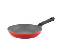 FLORINA Poêle à frire en aluminium de 24 cm de diamètre - Poêle universelle CHILI - Revêtement anti-adhésif imitation pierre - Induction point - Convient pour cuisinière à induction, cuisinière à gaz