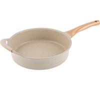 FLORINA poêle à frire haute en aluminium OSLO 28 cm I Revêtement anti-adhésif en céramique I Poignée ergonomique souple I Résistant à la chaleur | la poêle est adaptée aux cuisinières à induction, à g