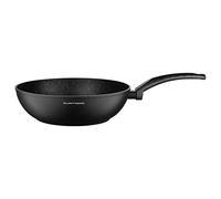 Florina - Poêle Antiadhésive I Diamètre - 18 cm I Poêles à Frire BONO I Poêle en Aluminium I Cuisinières en Tous Genres - Induction, Gaz, Plaque Électrique I Facile à Nettoyer I Couleur: Noir