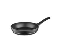 FLORINA Poêle Antiadhésive I Diamètre 28 cm I Poêle à Frire DELUX I Poêle en Aluminium I Cuisinières en Tous Genres Induction, Gaz, Plaque Électrique I Poignée Softtouch I Couleur: Noir