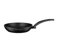 Florina - Poêle Antiadhésive I Diamètre - 28 cm I Poêles à Frire BONO I Poêle en Aluminium I Cuisinières en Tous Genres - Induction, Gaz, Plaque Électrique I Facile à Nettoyer I Couleur: Noir