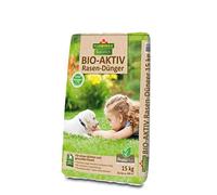 Florissa Natürlich Engrais bio actif pour gazon avec protoPlus, vainqueur de test avec effet immédiat et à long terme.