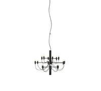 Flos 2097/18 Kronleuchter, noir mat, ampoules mat