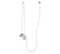 FLOS lampe à suspension AIM (Blanc - aluminium / polycarbonate)