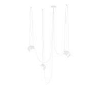 Flos Aim Small 3 Pendelleuchte, blanc