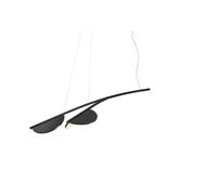 Flos Almendra Organic Short S2 Pendelleuchte, anthracite
