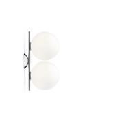 Flos Applique murale IC lights C/W1 Double Chrome-opale