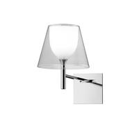 FLOS Applique murale KTribe W transparente - Zamak/PMMA