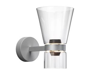 Flos Applique Nocturne Cone - argent