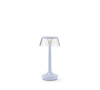 FLOS Lampe de table Bon Jour Unplugged LED rechargeable sans fil Bleu délavé
