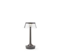 FLOS Lampe de table Bon Jour Unplugged – LED rechargeable – Gris orageux