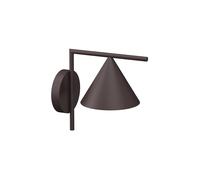 Flos Captain Flint Outdoor W1 Fassadenleuchte, marron foncé