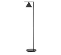 FLOS lampadaire CAPTAIN FLINT (Noir et marbre noir Marquina - Acier, aluminium, laiton, marbre, polycarbonate)