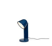 FLOS Lampe de table Down en céramique H50,4×Ø22 cm Bleu marine