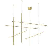 Flos Coordinates Module S Pendelleuchte, champagne anodisé