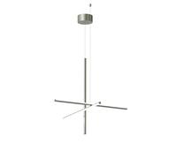 FLOS lampe à suspension COORDINATES S1 (Argent moon - Aluminium Extrudé)