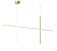 FLOS lampe à suspension COORDINATES S2 (Champagne - Aluminium Extrudé)