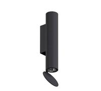 Flos Flauta H225 Riga Applique Murale Noir