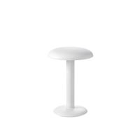 Flos Gustave Residential Akku Tischleuchte, blanc mat
