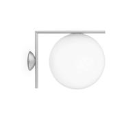 Flos IC Lights C/W2 Outdoor Fassadenleuchte, acier inoxydable brossé