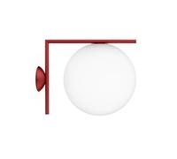 Flos IC Lights C/W2 Outdoor Fassadenleuchte, bordeaux