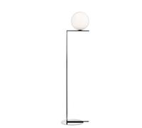 FLOS lampadaire IC F2 (Acier chromé - Verre soufflé et métal)