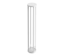 Flos In Vitro Bollard 3 Gartenleuchte, blanc