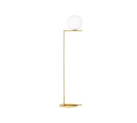 FLOS – Lampadaire IC Lights F2 – Laiton brossé opale H 185,2 cm Ø 30 cm