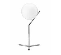 Flos Lampe de table avec lumière diffusée et boîtier en laiton, intensité variable par variateur de corde, dimensions : D : 200 x H : 530 mm, F3170057