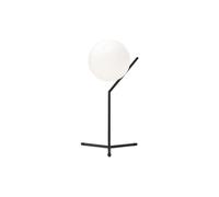 FLOS Lampe de table IC Lights T1 High Verre soufflé et métal Noir-opale
