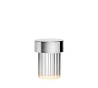 Flos Lampe de table Last Order Fluted IP55 Acier inoxydable