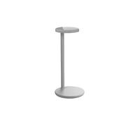 Flos Oblique Qi Schreibtischleuchte, gris brillant