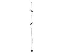 Flos Parentesi D Stehleuchte, blanc, 2 lampes