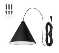 Flos String Light Cone Pendelleuchte, noir, 12m, Casambi