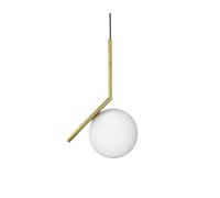 Flos Suspension IC lights S1 Laiton brossé-opale