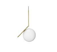 Flos Suspension IC lights S2 Laiton brossé-opale