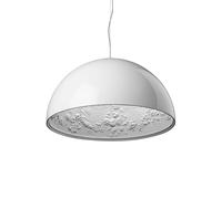 FLOS Suspension Skygarden 1 Ø 60 cm Blanc brillant Plâtre verni