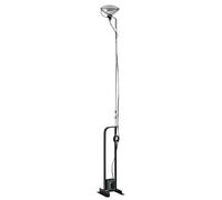 Flos Toio LED 110 Volt Noire Lampadaire Achille e Piergiacomo Castiglioni 1962
