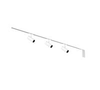 Flos Zero Track Find Me 1, 3 spots, 3m rail, alimentation électrique en bout, blanc