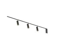 Flos Zero Track Find Me 1, 3 spots, 3m rail, alimentation électrique en bout, noir