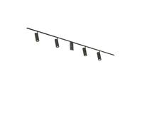 Flos Zero Track Find Me 1, 4 spots, 2x 1m rail, alimentation électrique centrale, noir