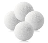 Flottant Absorbeur d'éponge de Piscine, 7.5 cm Absorbeurs de Piscine Réutilisables, Boule D'élimination D'écume, Eponge Anti Mousse Spa, Boules Absorbantes pour Piscine, Spas, Bains à Remous (4PCS)
